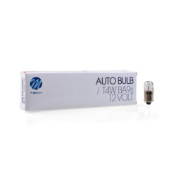MTECH HALOGEN BULBS 12V BA9S T2W BLISTER 10 UNITS