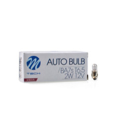 BOMBILLA M-TECH T6.5 12V 2W BA7S
