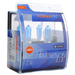 SET BOMBILLAS 12V XENON AZUL HB3