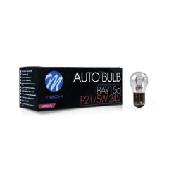 BOMBILLA M-TECH BAY15D 24V/21/5W CLEAR