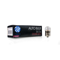 BOMBILLA M-TECH R10W G18 BA15S 24V/10W CLEAR