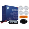 4-SENSOR PARKING ASSIST SYSTEM 4X 21,5MM  - WHITE BUZZER