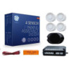 4-SENSOR PARKING ASSIST SYSTEM 4X 18MM - WHITE BUZZER