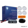 4-SENSOR PARKING ASSIST SYSTEM 4X 18MM - SILVER BUZZER