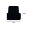 ALFOMBRA A MEDIDA OCC RENAULT MEGANE II M 3/5-DOOR 2002-12/2008 NEGRO NEGRO