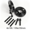 Set Separadores OMP 20Mm 4X100 56.1 M12X1.5+12X1.5