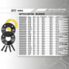 Set Separadores OMP 20Mm 4X100 56.1 M12X1.5+12X1.5