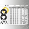 Set Separadores OMP 5Mm 4X108 57.1 M14X 1.5