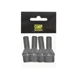 SET TORNILLOS OMP M12X1.5 LLAVE 19 LARGO 1.1" CONE