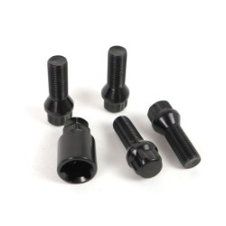 Juego 4 tornillos antirrobo llantas OMP M12x1.5 rosca 28mm