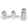 OMP Speed set 20 tuercas M12x1.5 llave 19 L: 40mm plata alu.7075