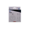WARNING LIGHT 12+3 LED 3XAAA AMBER