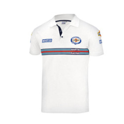 POLO REPLICA MARTINI-R TALLA XL BLANCO
