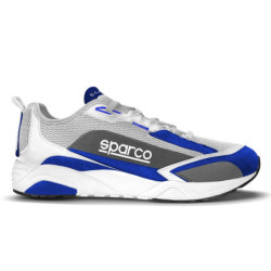 BOTINES S-LANE T 38 AZUL/BLANCO