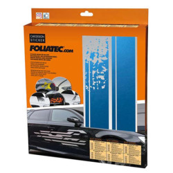 PEGATINA DEL DISEÑO DEL COCHE RAYAS