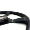Volante plano piel de nappa brazos negros | OCC Sport