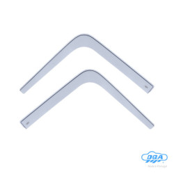 DEFLECTOR DGA 31007 2 PCS FRONT INTERIOR