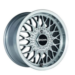 LLANTA RONAL LS 7.5X15 ET25 100X4 57 SILBER-FRONTKOPIERT