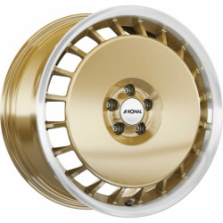 LLANTA RONAL R50 AERO 7.5X16 ET38 100X4 68 RACING-GOLD-HORNKOPIERT