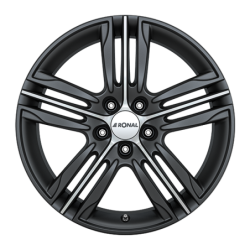 LLANTA RONAL R57 7.5X19 ET33 112X5 66.5 MATTSCHWARZ-FRONTKOPIERT