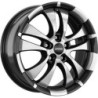 LLANTA RONAL R59 6.0X15 ET35 100X4 68 JETBLACK-FRONTKOPIERT