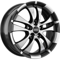 LLANTA RONAL R59 7.0X16 ET35 110X5 65 JETBLACK-FRONTKOPIERT