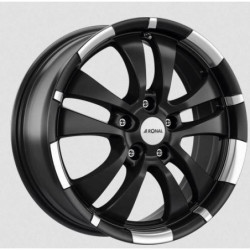 LLANTA RONAL R59 6.0X15 ET20 108X4 65.1 JETBLACK-MATT-HORNKOPIERT
