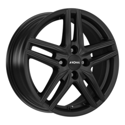 LLANTA RONAL R65 6.5X16 ET20 108X4 65.03 JETBLACK MATT