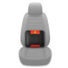 COMPACT CORSA CAR WAIST SUPPORT BLACK/RED