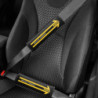 MOMO set 2 car seat belt shoulder pads matte black