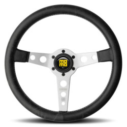 Volante MOMO Prototipo Heritage 350mm en piel negra