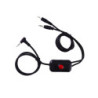 ADP RADIO CABLE EQUIPPED WITH PTT BUTTON AND CONNECTION TO UHF/VHF RADIO