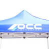 CARPA RACING 3X3M ACERO INOX AZUL