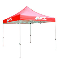 CARPA RACING 3X3M ACERO INOX ROJO