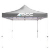 CARPA RACING 3X3M ACERO INOX GRIS
