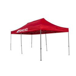 CARPA RACING 3X6M ACERO INOX ROJO