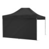 2X BLACK TENT WALL 3X2 40MM 420 OXFORD