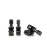 OMP SPEED SET OF 4 ALUMINUM WHEEL VALVES, ANTHRACITE COLOR, TYRE VALVES