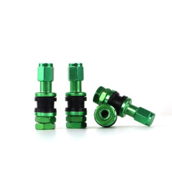 Valvulas De Aluminio Para Llantas Verde OMP | OCC Sport