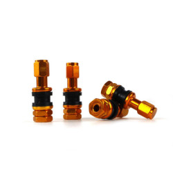 Valvulas De Aluminio Para Llantas Amarillo OMP | OCC Sport