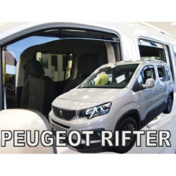 DEFLECTORS PEUGEOT RIFTER 4D/5D LOV 2018-(REAR DEFLECTORS AS A SET)