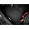 Alfombra de coche CM480 4tlg Negro/Blanco
