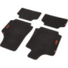 CAR MAT CM570 4TLG BLACK/RED