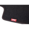 CAR MAT CM570 4TLG BLACK/RED