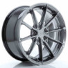 RIM JAPAN RACING JR37 17X8 ET35 5X100 HYPER BLACK