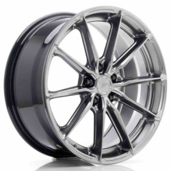 JAPAN RACING JR37 18X8 ET35 5X100 HYPER BLACK RIM