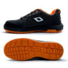 OMP safety work shoes S1P ISO 20345 size 8 grey-orange