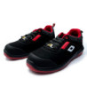 Zapatillas trabajo seguridad S3 T.44 negro/rojo OMP Meccanica