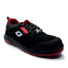 Zapatillas trabajo seguridad S3 T.46 negro/rojo OMP Meccanica