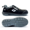 Zapatillas trabajo seguridad S3 T.47 negro/gris OMP Meccanica